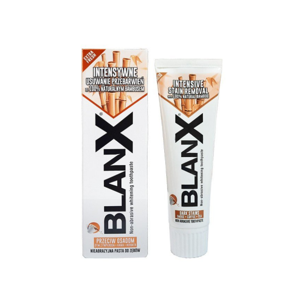 BLANX Intensive Stain Removal Toothpaste 75ml Biodent
